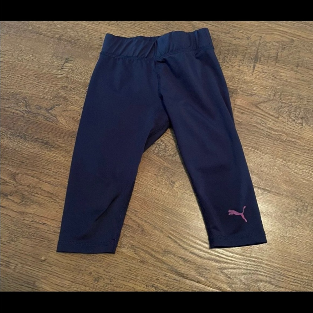 leggings puma capri length girls 4T